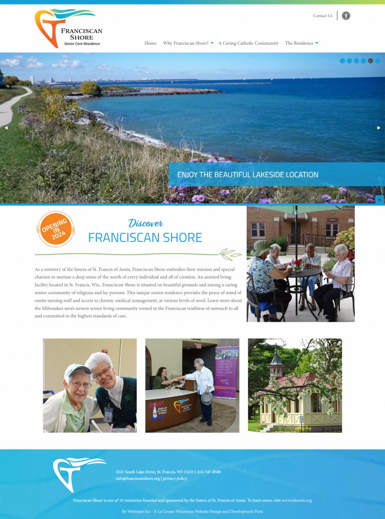 Franciscan Shore Senior Care Residence screenshot