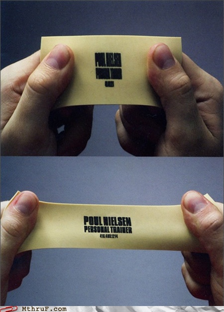 Resistance Band Business Card