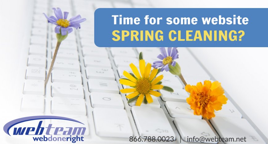 Tips for Spring Cleaning your Website