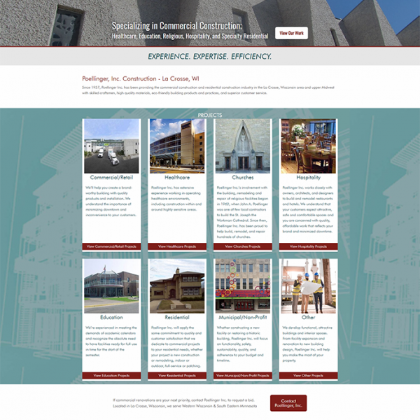 New Website for Poellinger, Inc.