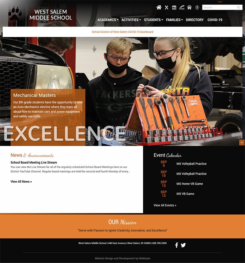 West Salem High School Portfolio